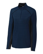 Clique® Ice Pique Colorblock Womens Half Zip Tech Pull Over