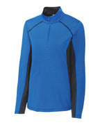 Clique® Ice Pique Colorblock Womens Half Zip Tech Pull Over