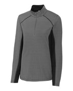 Clique® Ice Pique Colorblock Womens Half Zip Tech Pull Over