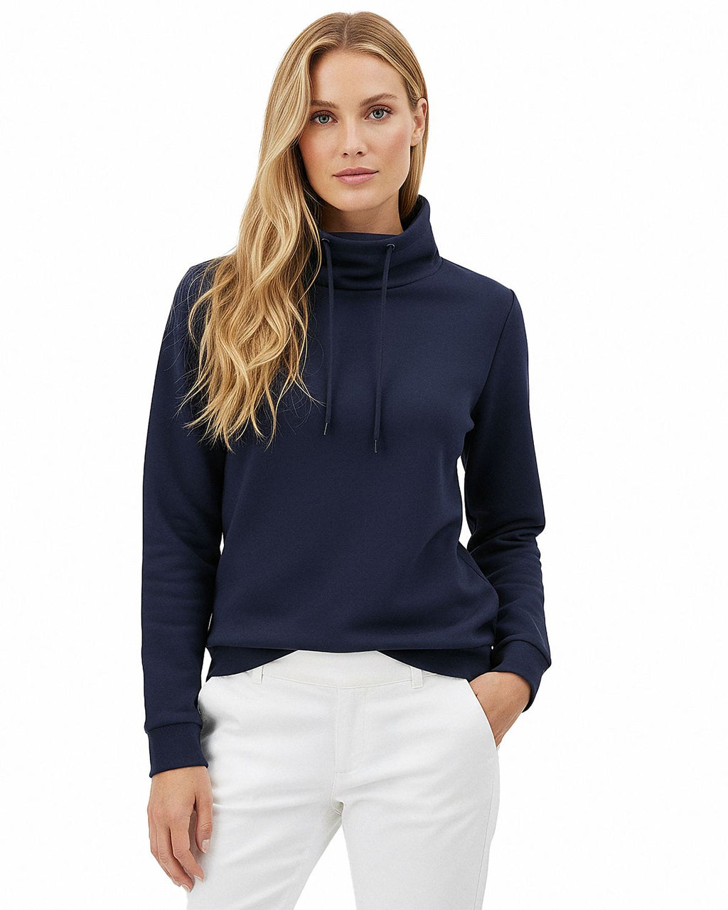 Clique® Haven Recycled Womens High Collar Pullover Sweatshirt