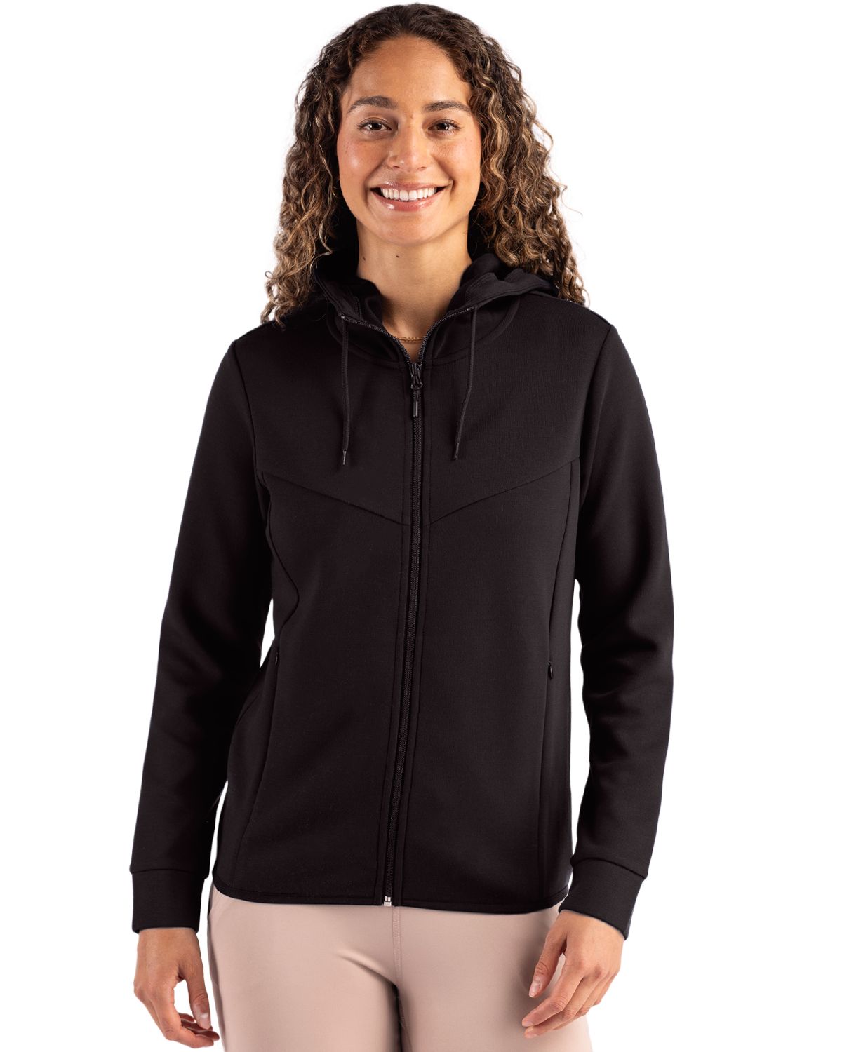 Clique® Haven Recycled Womens Full Zip Hooded Sweatshirt