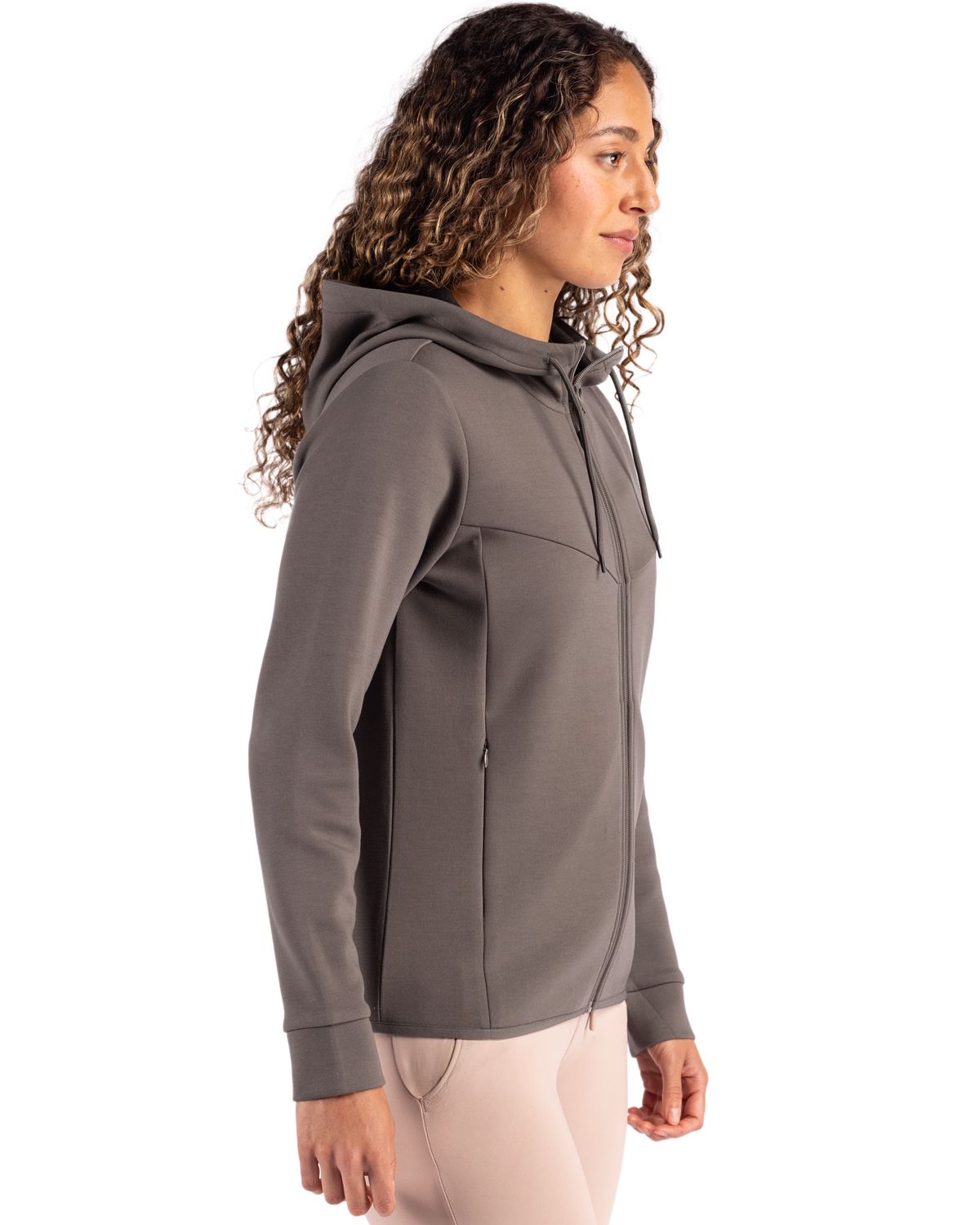 Clique® Haven Recycled Womens Full Zip Hooded Sweatshirt