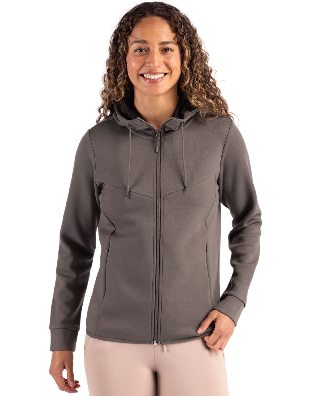 Clique® Haven Recycled Womens Full Zip Hooded Sweatshirt