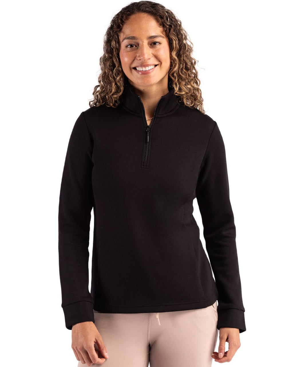 Clique® Haven Recycled Womens Quarter Zip Pull Over