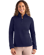 Clique® Haven Recycled Womens Quarter Zip Pull Over