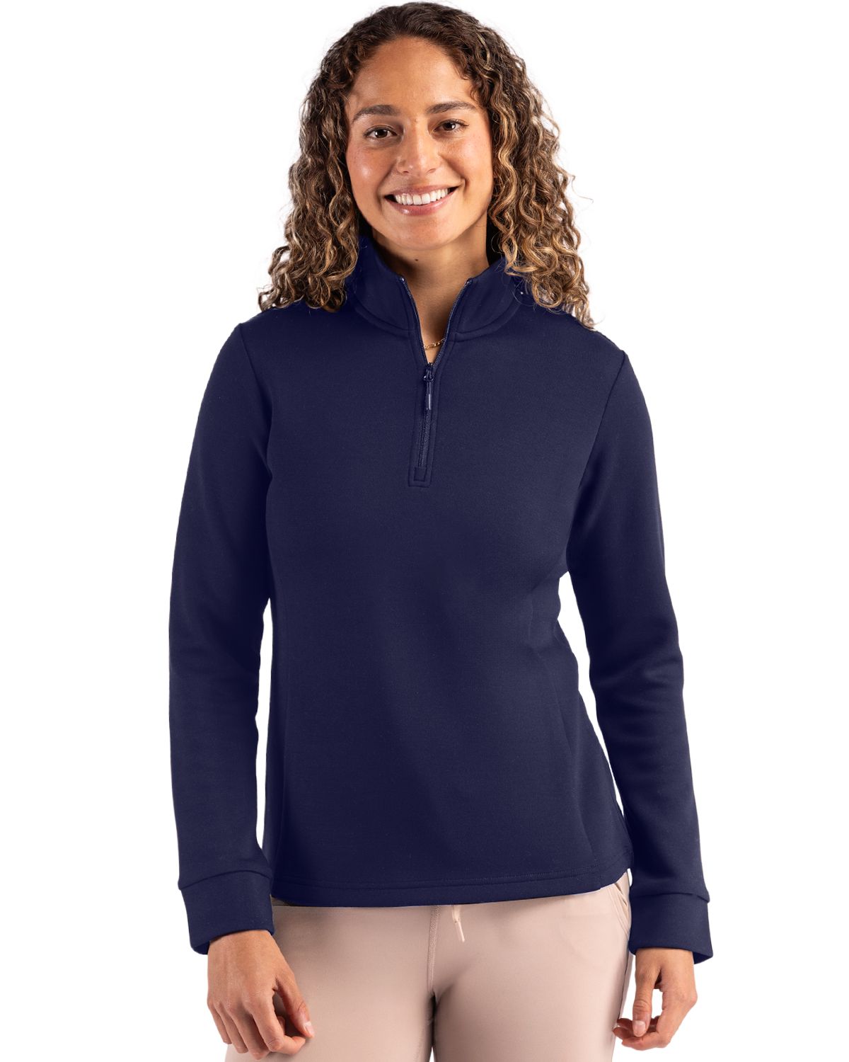 Clique® Haven Recycled Womens Quarter Zip Pull Over