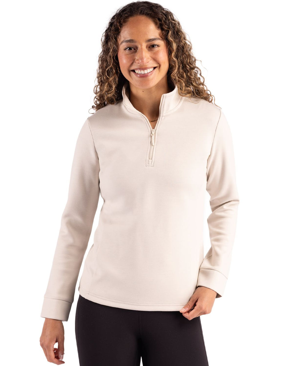 Clique® Haven Recycled Womens Quarter Zip Pull Over