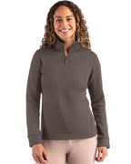 Clique® Haven Recycled Womens Quarter Zip Pull Over