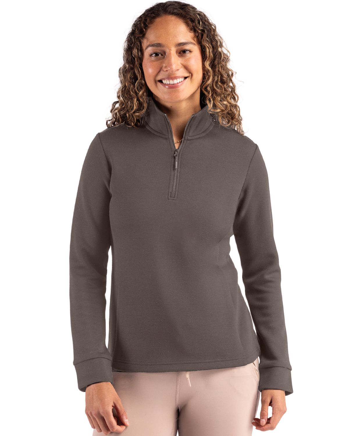 Clique® Haven Recycled Womens Quarter Zip Pull Over