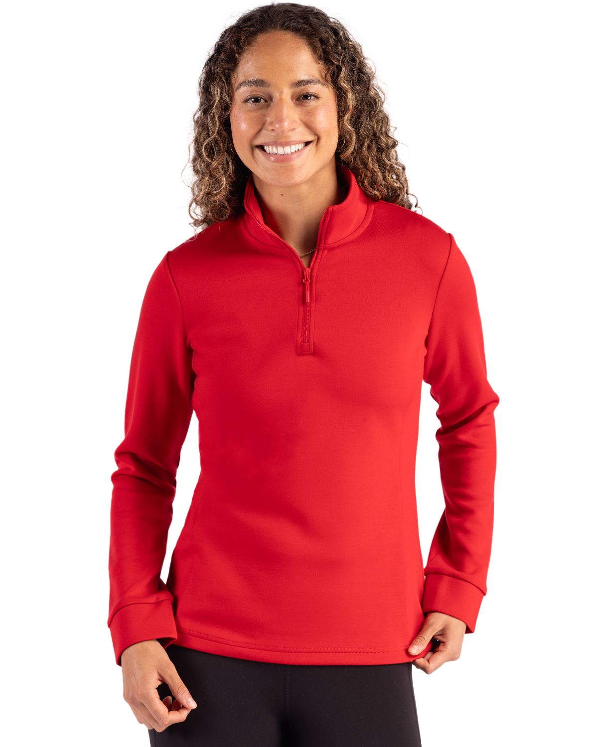 Clique® Haven Recycled Womens Quarter Zip Pull Over