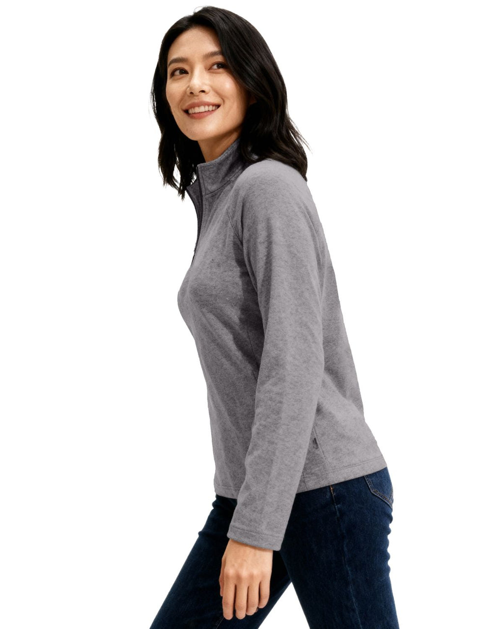 Clique® Dash Recycled Womens Quarter Zip Pull Over