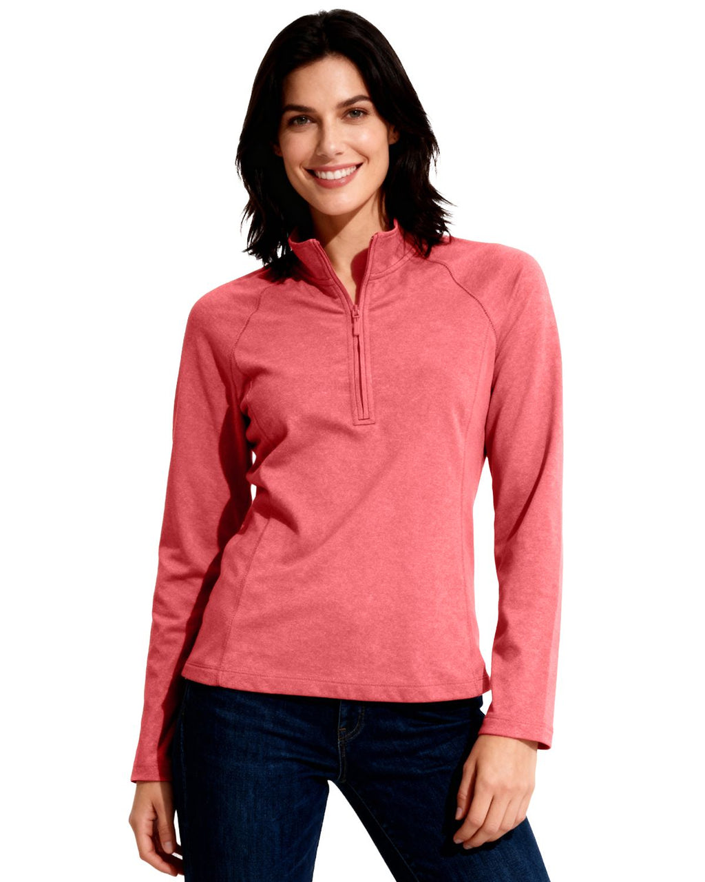 Clique® Dash Recycled Womens Quarter Zip Pull Over
