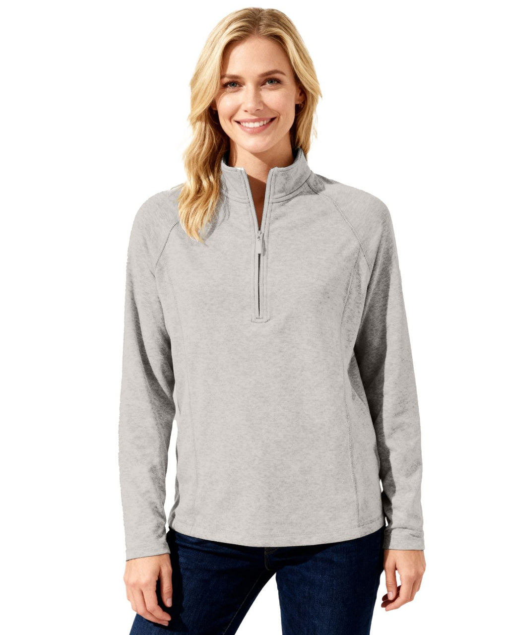 Clique® Dash Recycled Womens Quarter Zip Pull Over