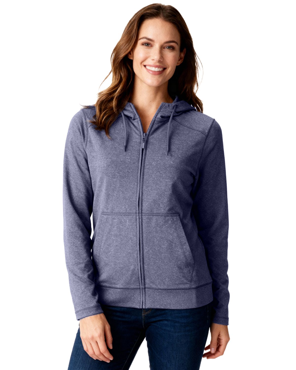 Clique® Dash Recycled Womens Hooded Full Zip