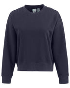 Clique® Drive Recycled Womens Cropped Crew Sweatshirt