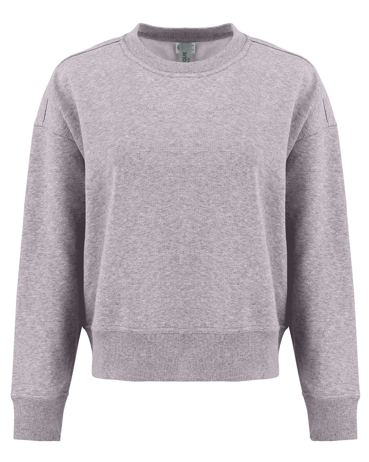 Clique® Drive Recycled Womens Cropped Crew Sweatshirt
