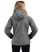 Clique® Serac Stretch Softshell Hooded Full Zip Womens Jacket
