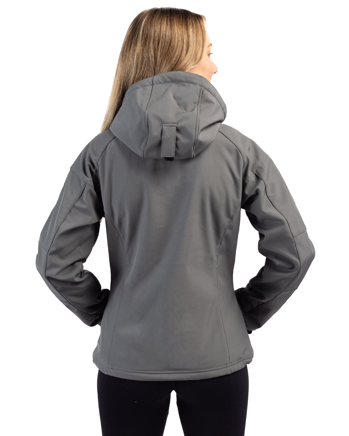 Clique® Serac Stretch Softshell Hooded Full Zip Womens Jacket