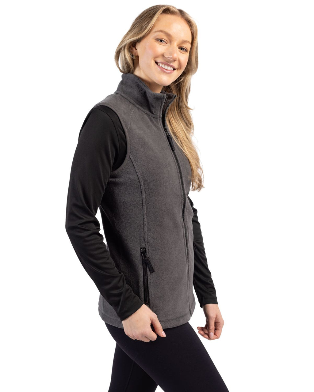 Clique® Summit Performance Fleece Full Zip Womens Vest
