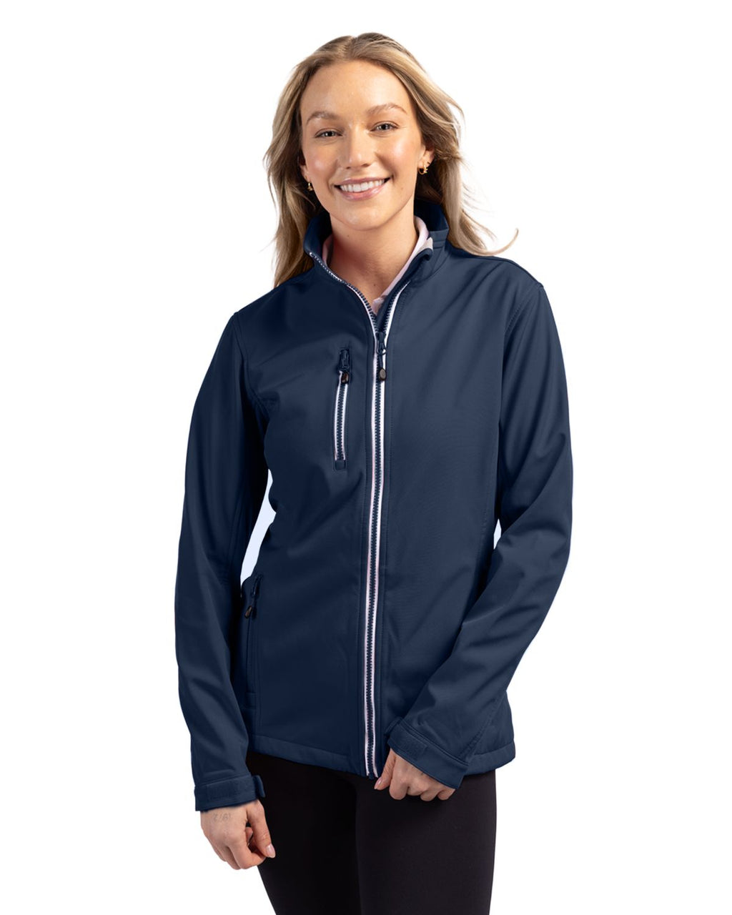 Clique® Telemark Eco Stretch Softshell Full Zip Womens Jacket