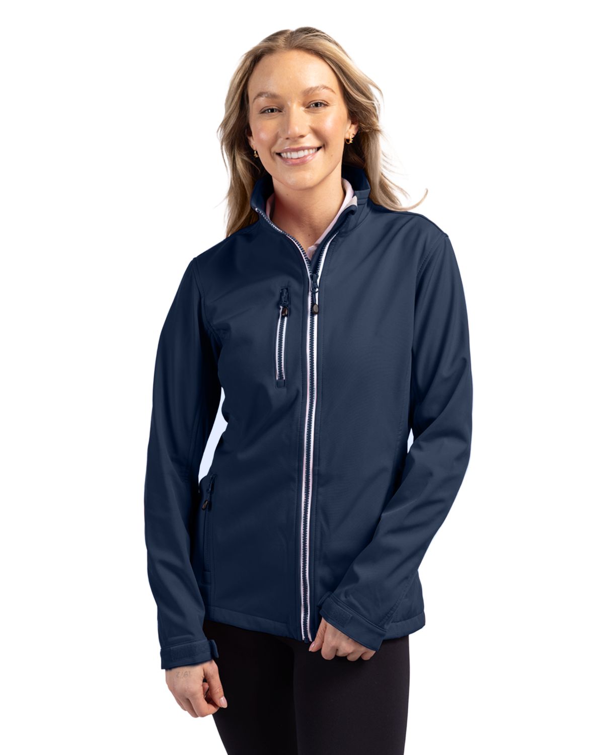 Clique® Telemark Eco Stretch Softshell Full Zip Womens Jacket