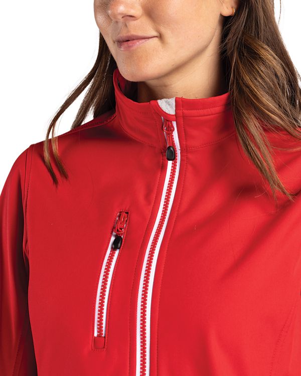 Clique® Telemark Eco Stretch Softshell Full Zip Womens Jacket