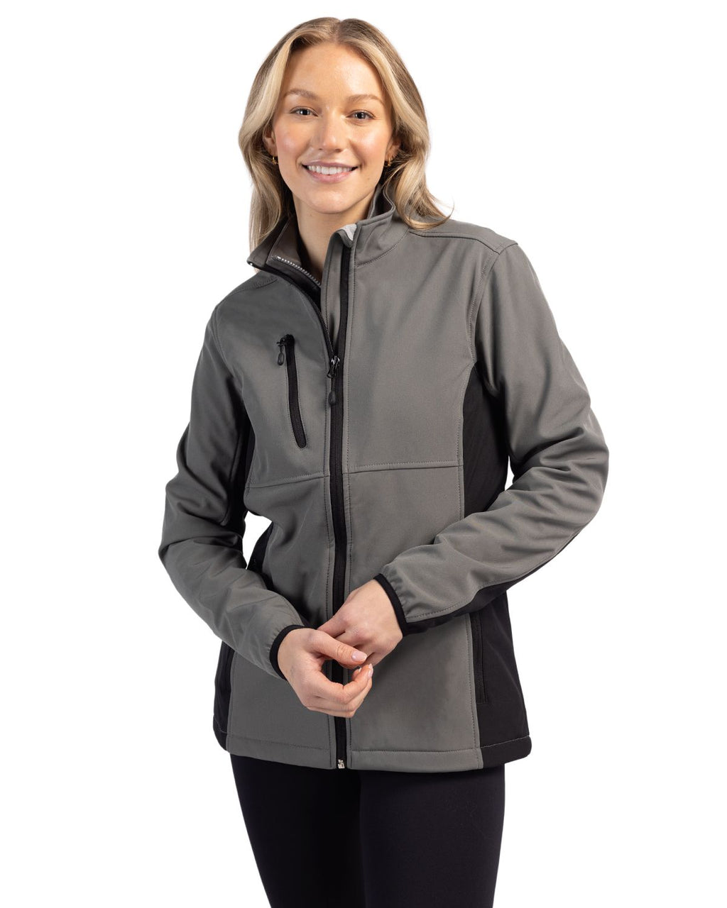 Clique® Narvik Eco Stretch Softshell Full Zip Womens Jacket