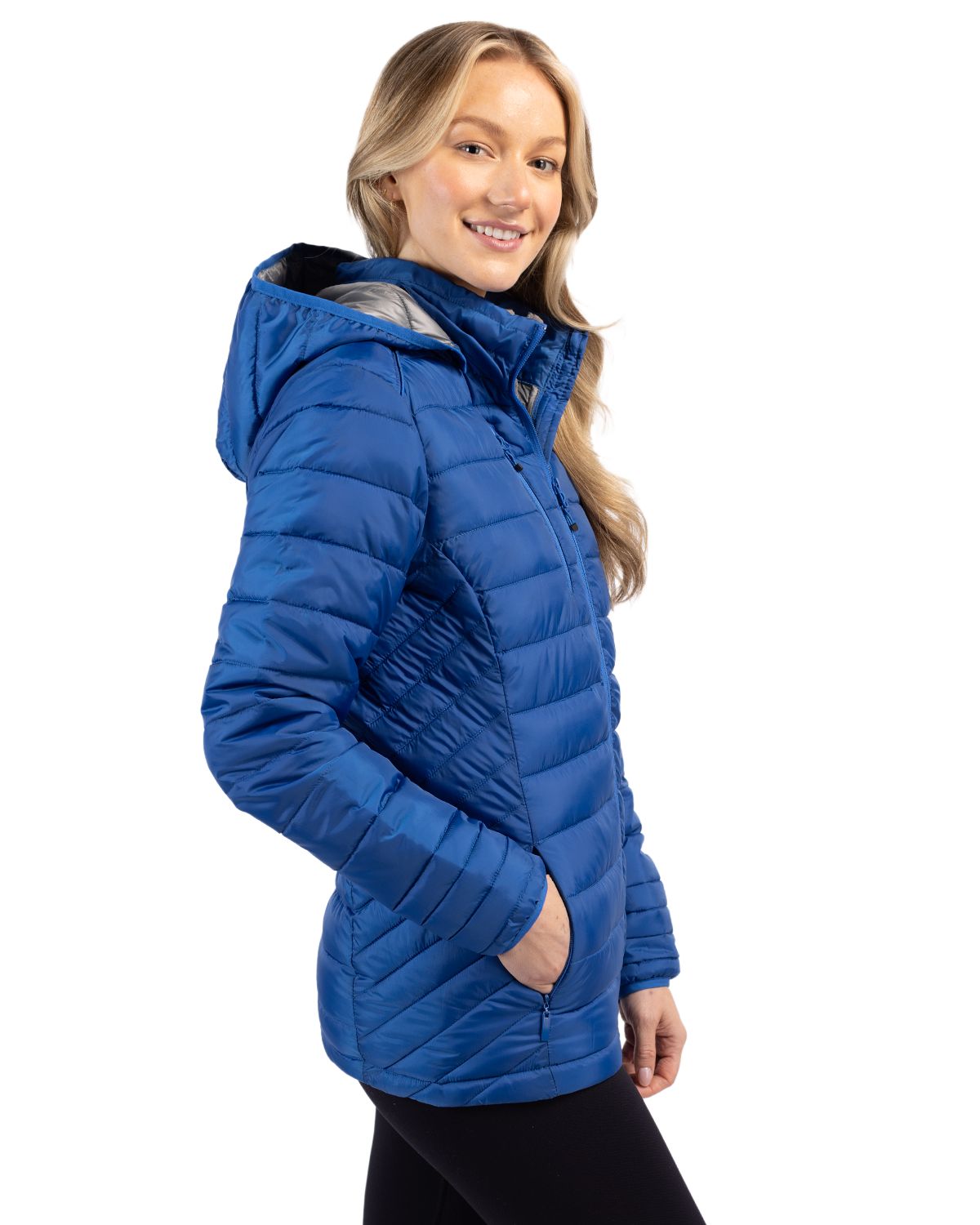 Clique® Hudson Insulated Womens Full-Zip Puffer Jacket