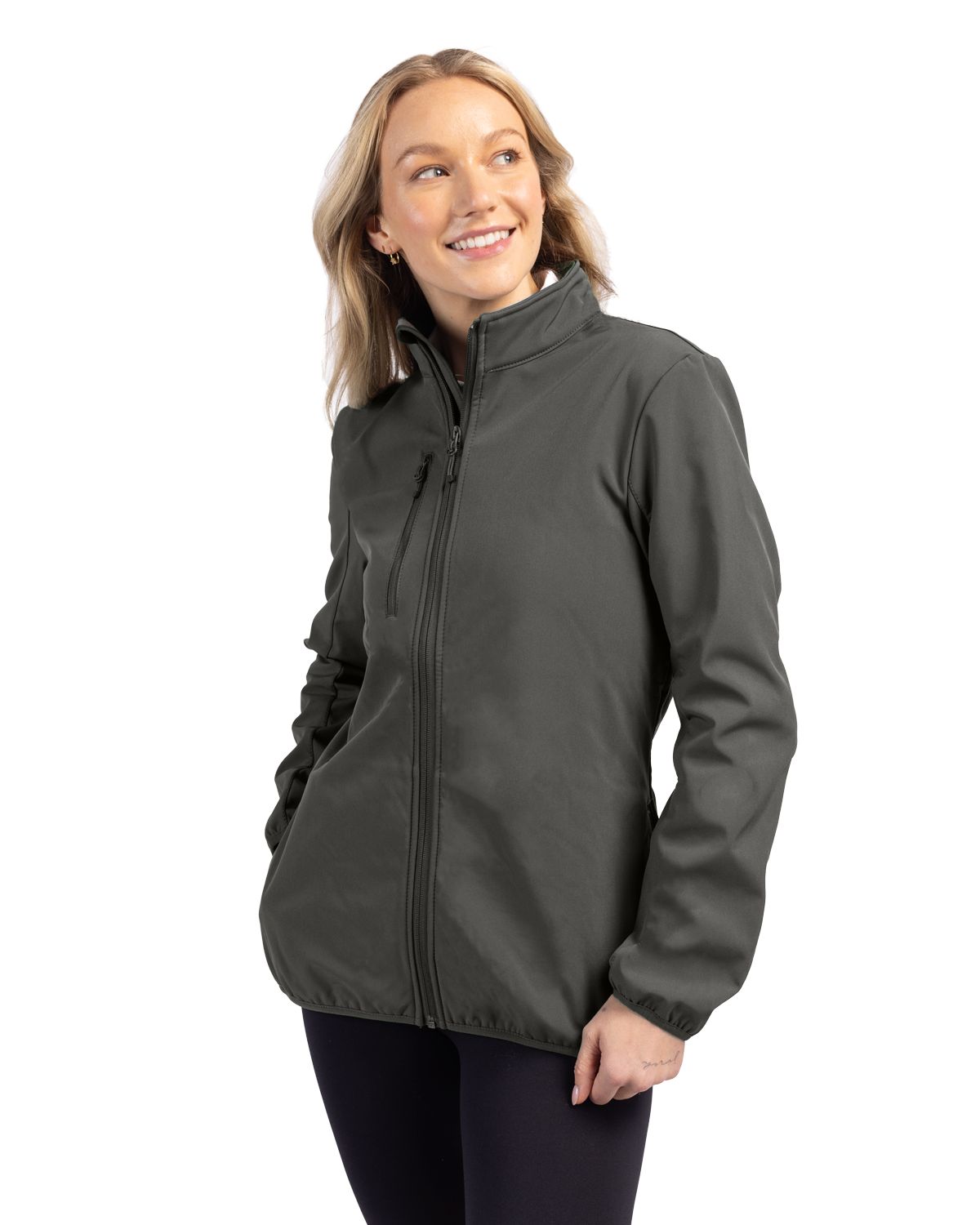 Clique® Trail Eco Stretch Softshell Full Zip Womens Jacket