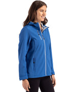 Clique® Telemark Eco Stretch Softshell Full Zip Womens Hooded Jacket