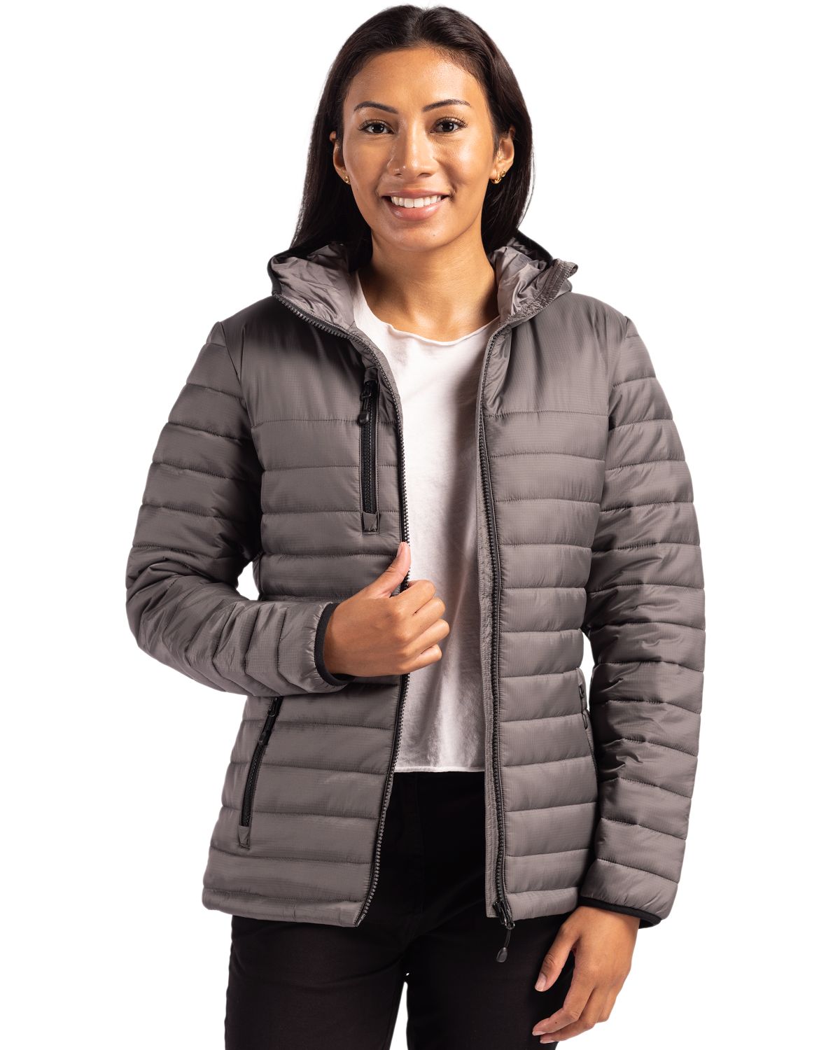 Clique® Valhalla Eco Full Zip Womens Puffer Jacket