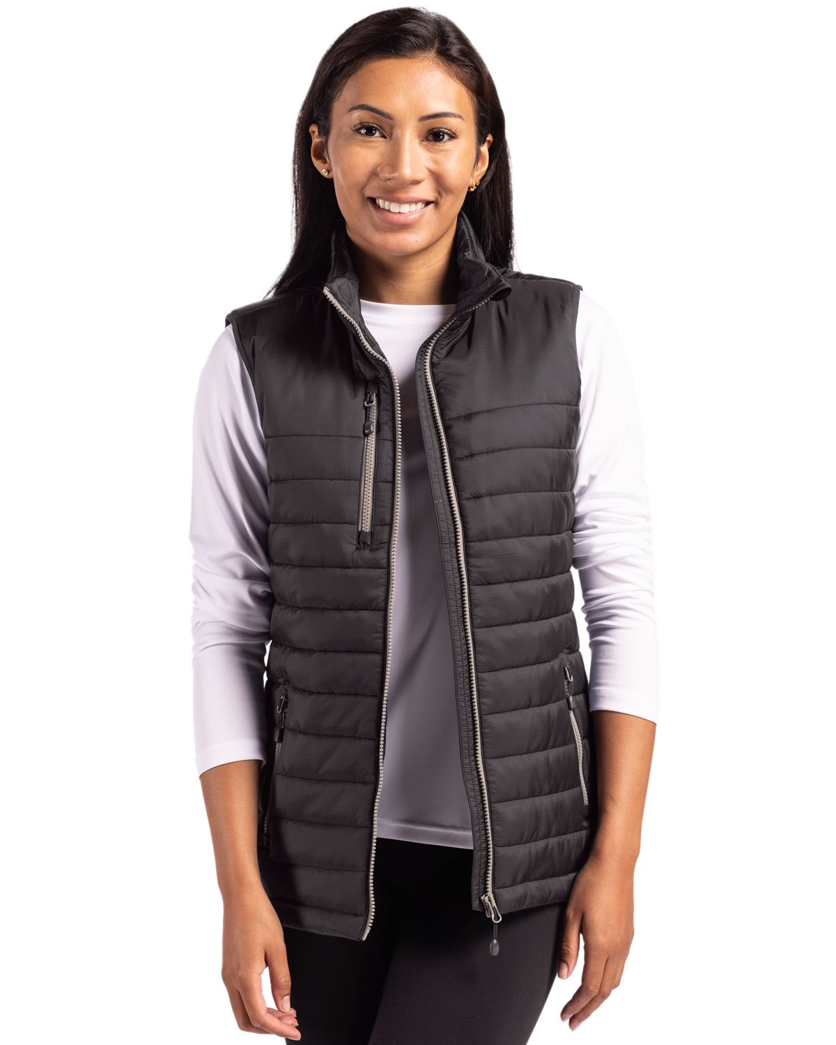 Clique® Valhalla Eco Full Zip Womens Puffer Vest