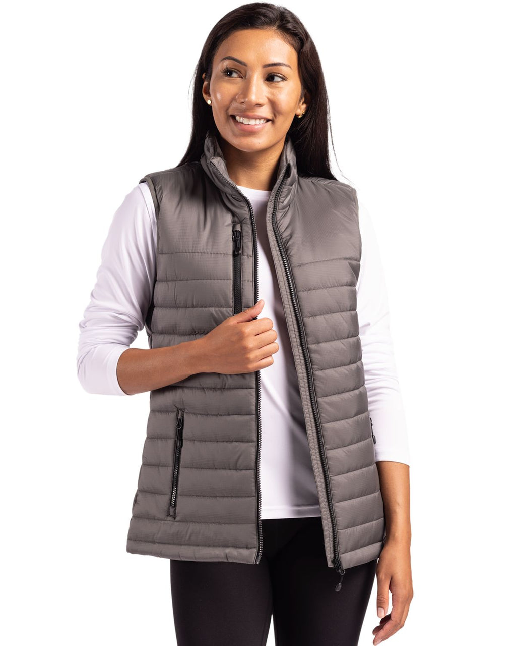 Clique® Valhalla Eco Full Zip Womens Puffer Vest
