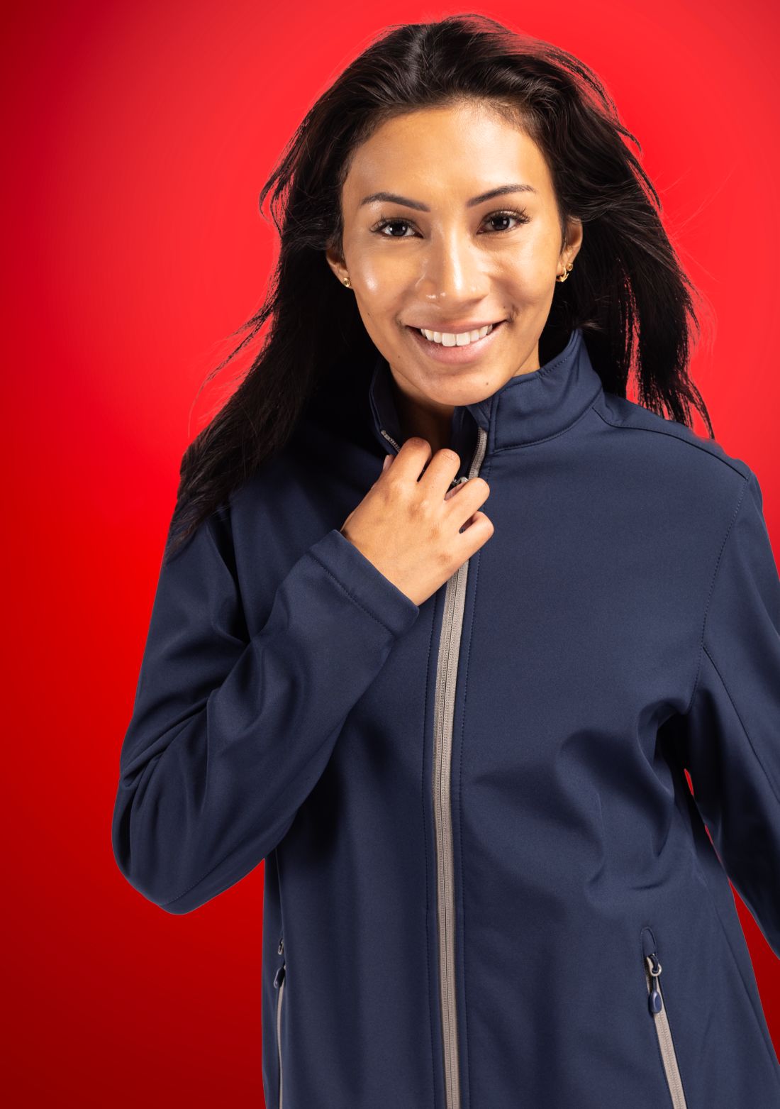 Clique® Tempo Stretch Full Zip Womens Softshell Jacket