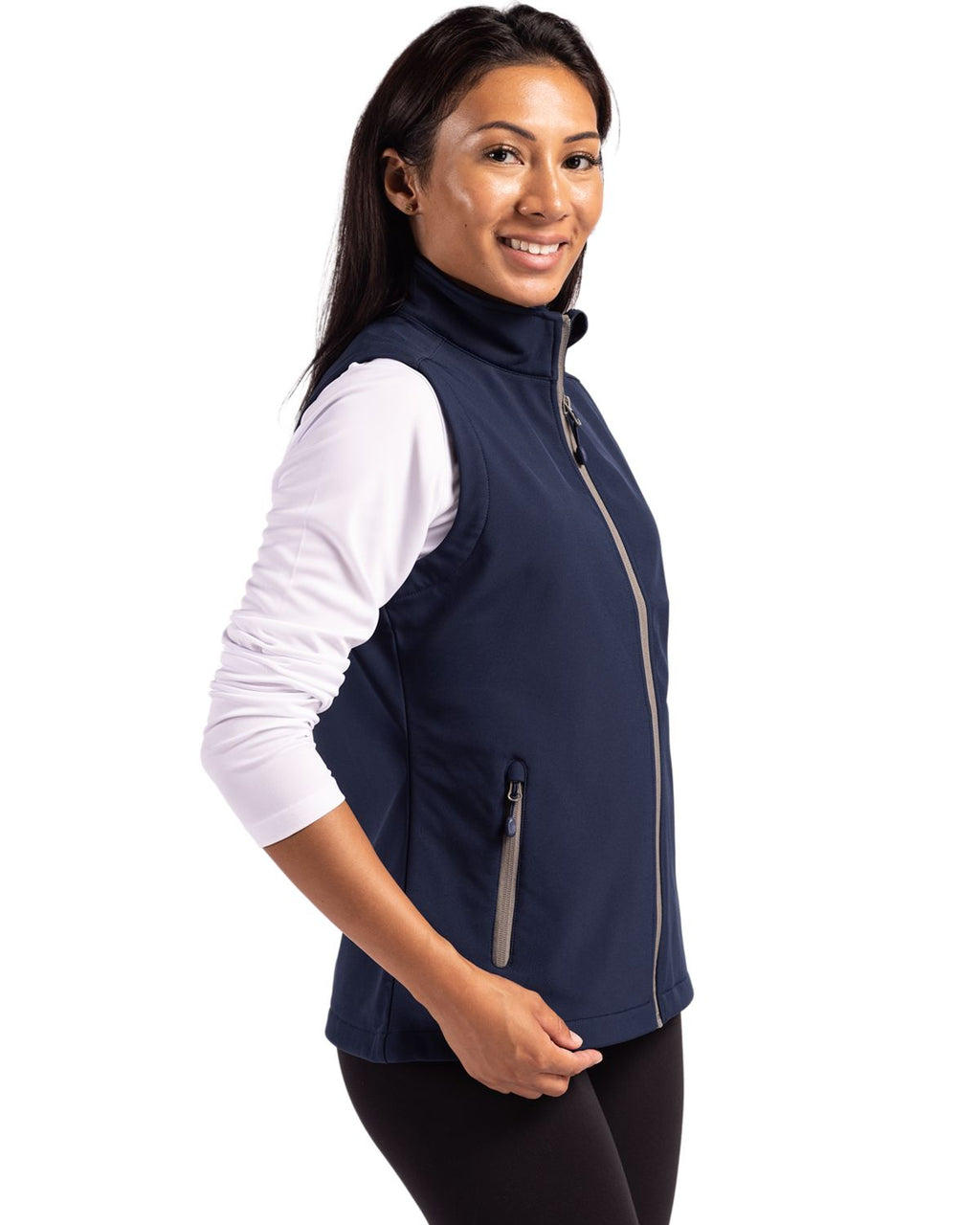 Clique® Tempo Stretch Full Zip Womens Softshell Vest