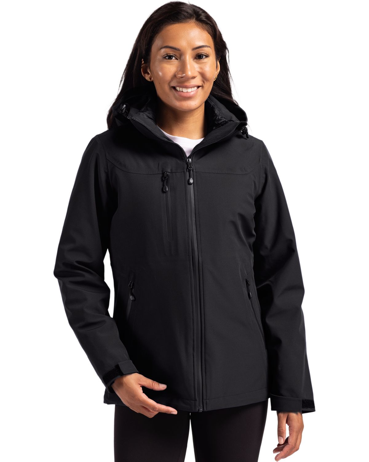 Clique® Cornice 3-in-1 Eco Waterproof Parka + Inner Layer Full Zip Womens Jacket System