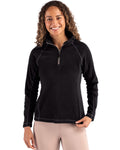 Clique® Powder Recycled Fleece Womens Quarter Zip Pull Over