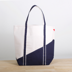Contemporary Tote Bag Large - Navy