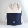 Dunes Drawstring Laundry Carrying Duffel - Navy