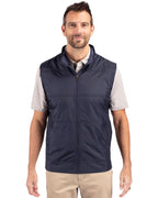 Cutter & Buck® Stealth Hybrid Quilted Mens Windbreaker Vest