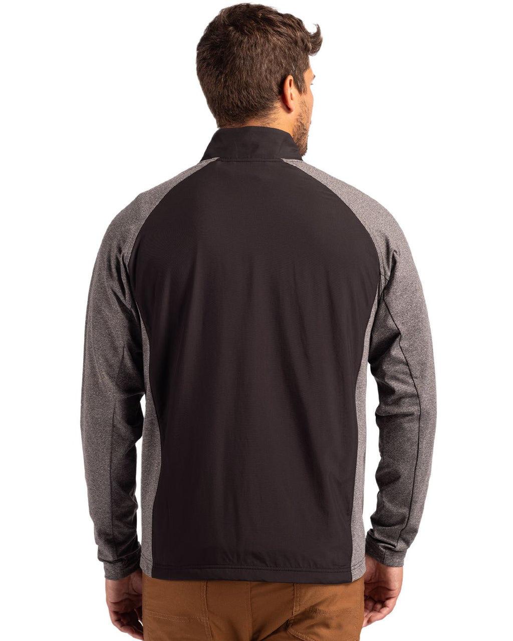Cutter & Buck® Adapt Eco Knit Hybrid Recycled Mens Big & Tall Full Zip Jacket
