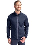Cutter & Buck® Adapt Eco Knit Hybrid Recycled Mens Full Zip Jacket