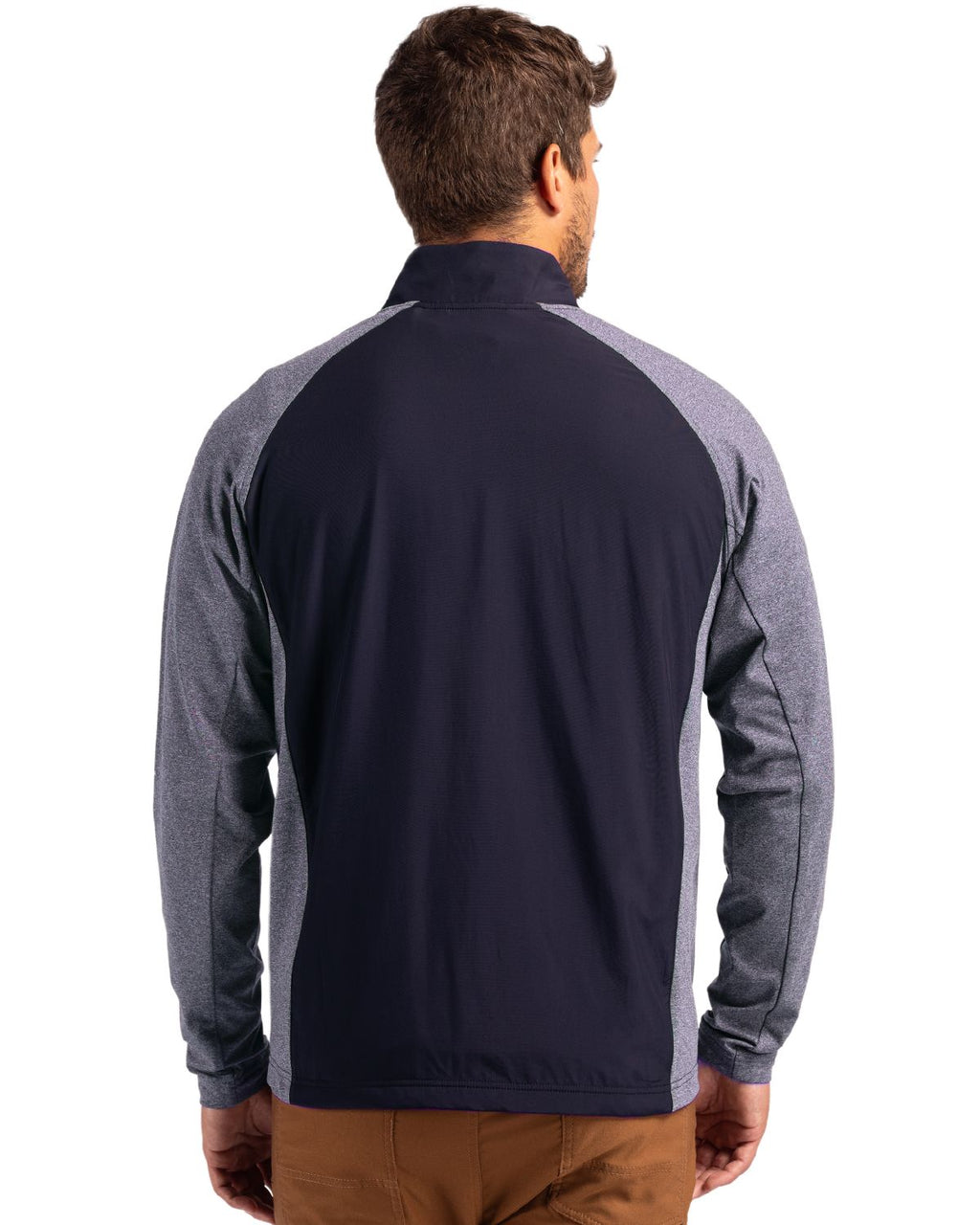 Cutter & Buck® Adapt Eco Knit Hybrid Recycled Mens Full Zip Jacket
