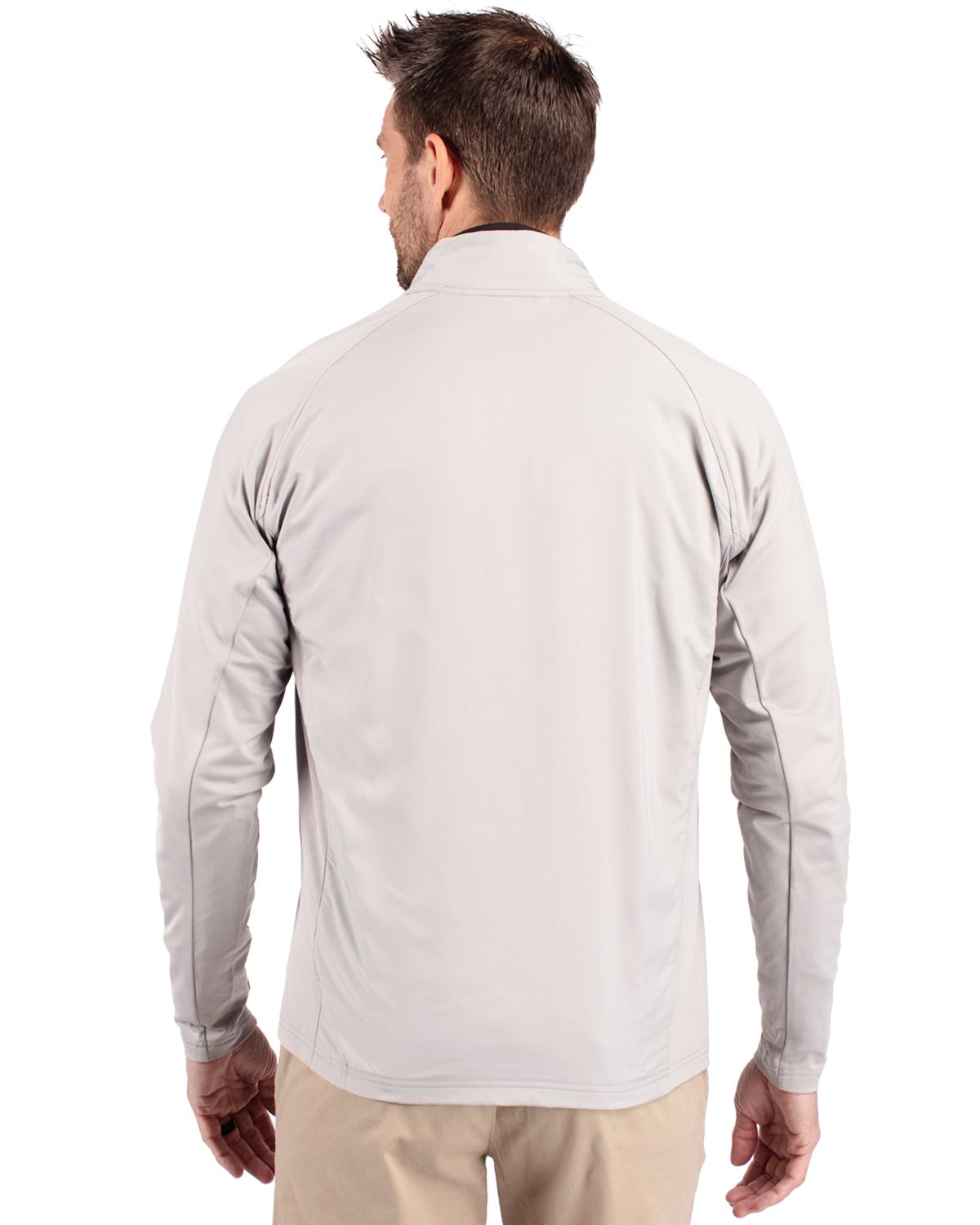 Cutter & Buck® Adapt Eco Knit Hybrid Recycled Mens Big & Tall Full Zip Jacket