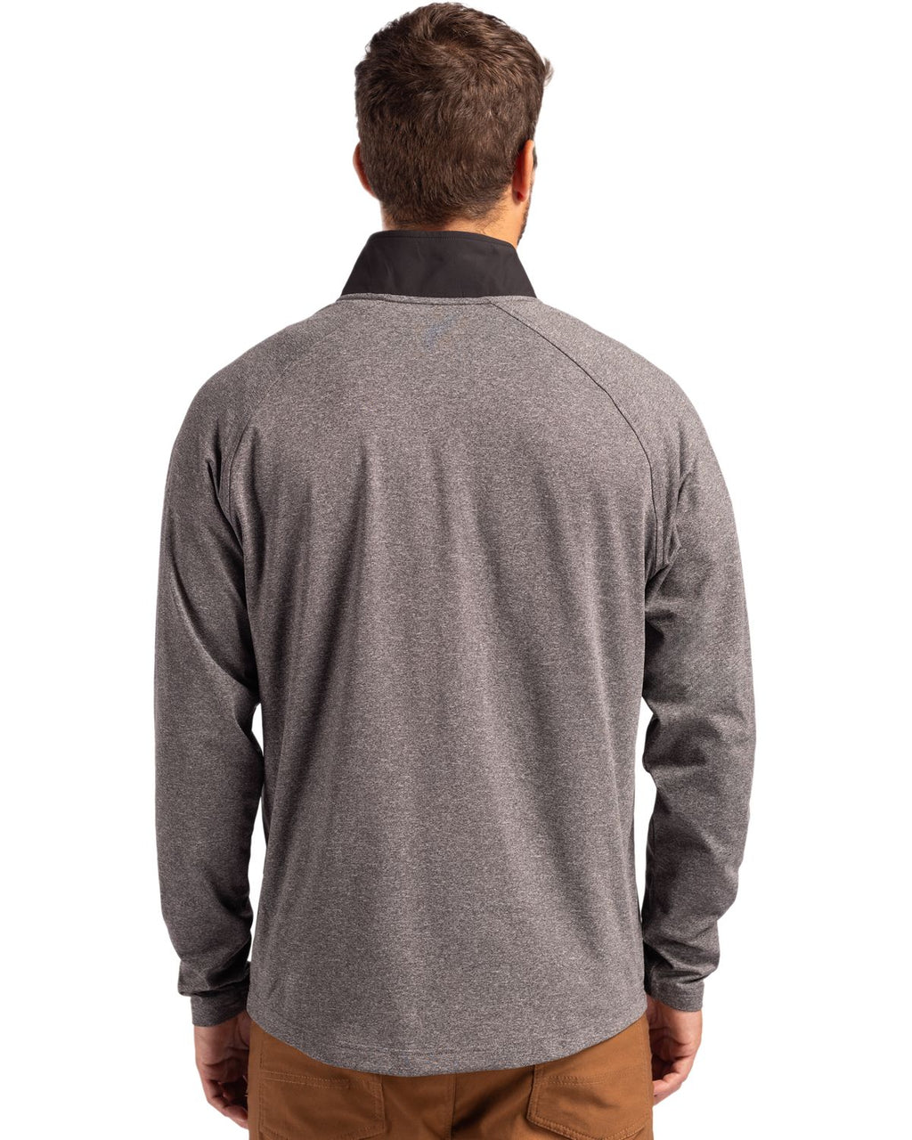 Cutter & Buck® Adapt Eco Knit Hybrid Recycled Mens Quarter Zip