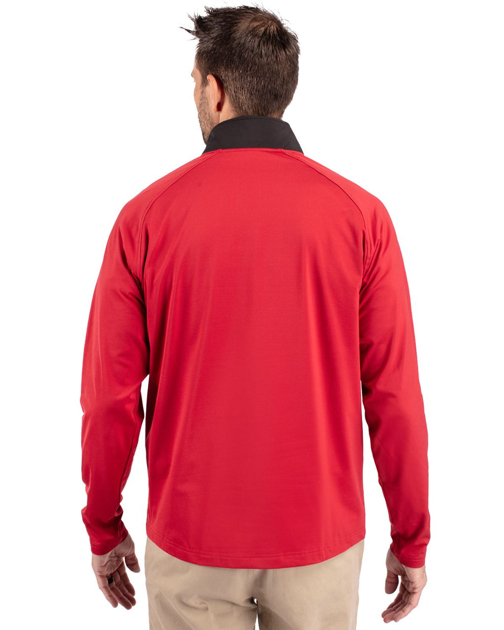Cutter & Buck® Adapt Eco Knit Hybrid Recycled Mens Quarter Zip