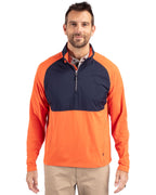 Cutter & Buck® Adapt Eco Knit Hybrid Recycled Mens Quarter Zip