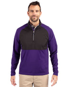 Cutter & Buck® Adapt Eco Knit Hybrid Recycled Mens Quarter Zip