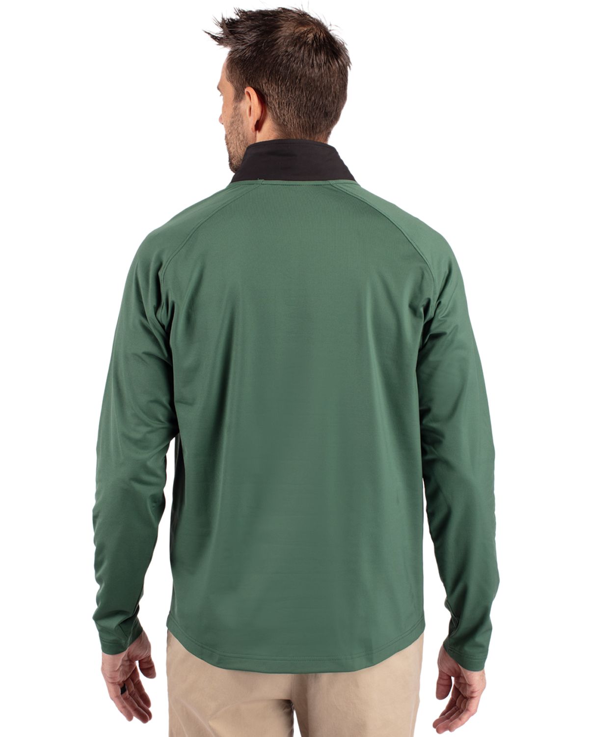 Cutter & Buck® Adapt Eco Knit Hybrid Recycled Mens Quarter Zip