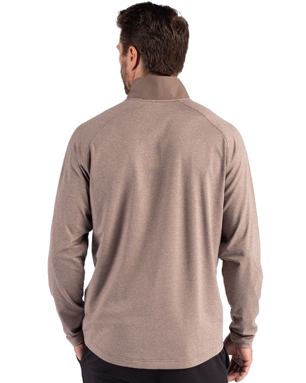 Cutter & Buck® Adapt Eco Knit Hybrid Recycled Mens Quarter Zip